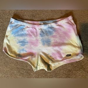 Vans Tie Dye Lounge Shorts Medium